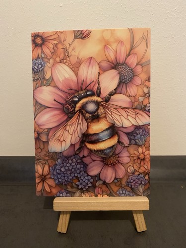 Postkarte motivkarte hummel - postkarte, motivkarte,