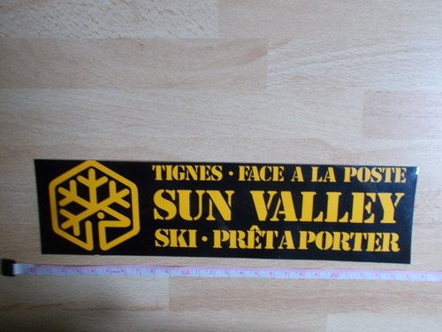 Aufkleber sun valley tignes - -,