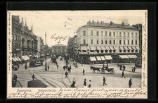 Ansichtskarte Hannover, Cafe