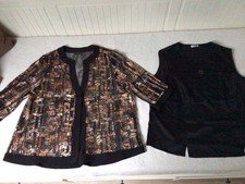  Blusenjacke mit Top, Gr