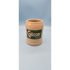 Gösser bier alter bierkrug - bier,