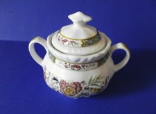 Adams - Porzellan - Jeddo * Zuckerdose mit Deckel *