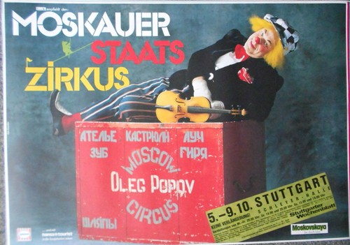 Moskauer staatszirkus 1988 - moskauer,