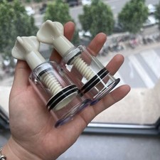 1 Paar Vakuum Schröpfen Nippel Sucker Twist Pumpe Brustvergrößerung Für Frauen