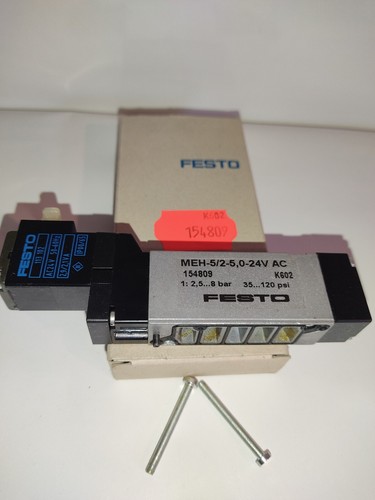 Festo meh 0 24v - meh-5/2-5,0-24v, ac