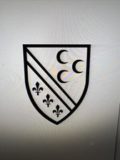 Sandzak Aufkleber Wappen Flagge Auto Sticker Bosna Schwarz