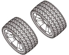 Absima Truggy Räderset