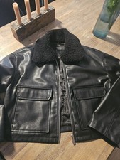 Jacke Blazer Größe 40 Stradivarius Schwarz Business
