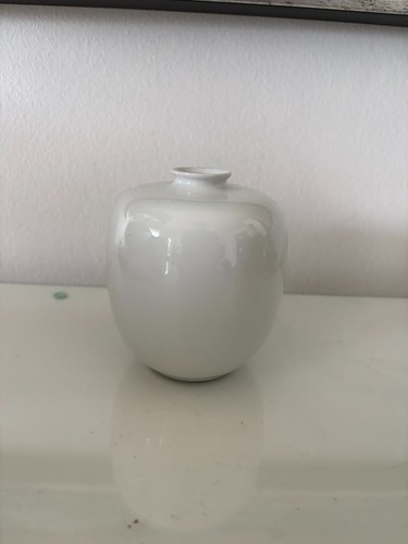 Weiße porzellanvase - weiße, –