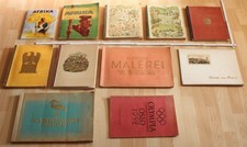 11 x sammel bilder album komplett alt konvolut alben sammlung top vintage deko