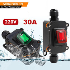 Inline-Kabelschalter 220V IP65
