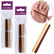 20 x NAGELFEILEN SET gerade Präzision Schmirgelbretter Natur/Künstlich Maniküre