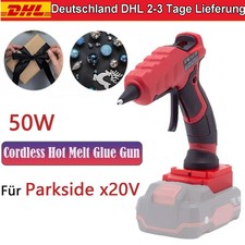 Für Parkside X20V Akku Cordless Heißklebepistole Handwerk Hot Melt Glue Gun NEU