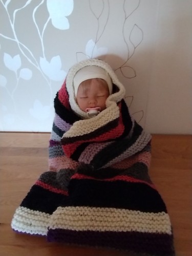 Babydecke handarbeit aus - babydecke,