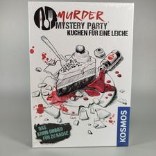 Kosmos Murder Mystery Party - Kuchen für eine Leiche, Krimi-Dinner-Spiel