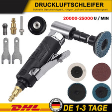1/4" Druckluft Winkelschleifer Schleifmaschine KFZ Werkzeug Trennschleifer 90°