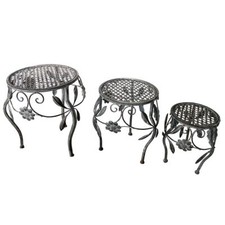 Blumenständer Eisen rund