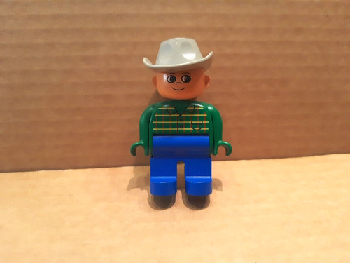 Lego duplo figur cowboy - cowboy, hose