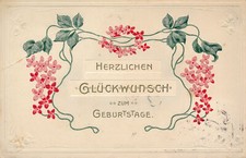PC42909 Herzlichen Gluckwunsch