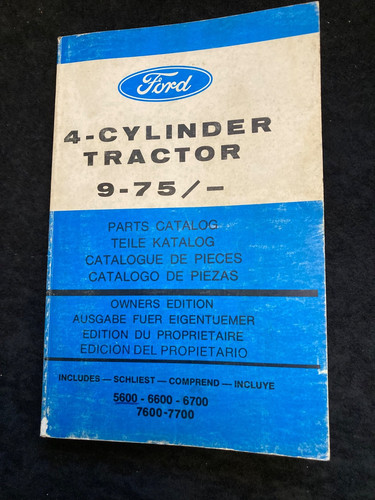 Ford ersatzteilliste traktor - ford,