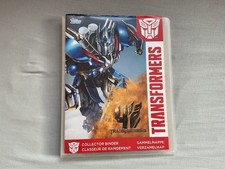 Transformers Sammel Bilder Mappe von Topps 2014 inklusive sehr vielen Karten 