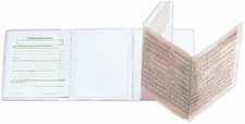 Fahrzeugschein Hülle Schutzhülle Mappe Etui Ausweishülle für KFZ Schein 