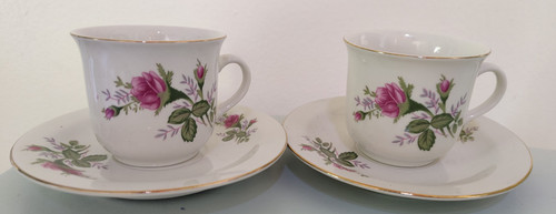 Zwei kaffetassen porzellan - zwei,