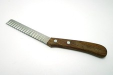 Buntschneidemesser ca. 20 cm mit Holzgriff – guter neuwertiger Zustand