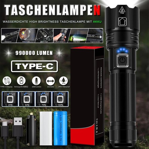 Taschenlampe led 990000lm - led,