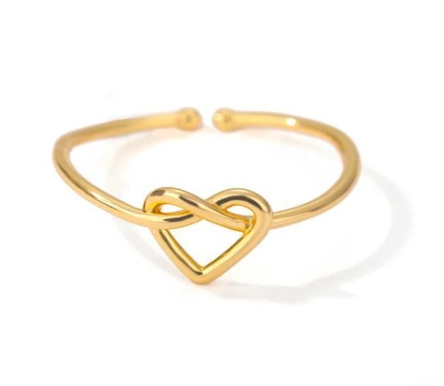 Ring herz edelstahl - herz,