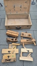 Holzkiste,Werkzeugkiste,Schreiner,Zimmerer,Handhobel Konvolut
