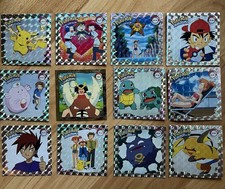 12 Pokémon Glitzer Bilder/Sticker
