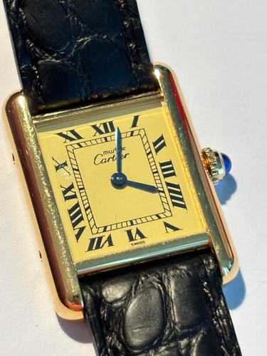 Cartier tank must vermeil - must,