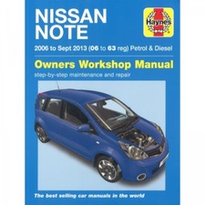 Nissan note 2006 2013 - note, 2006-09.2013