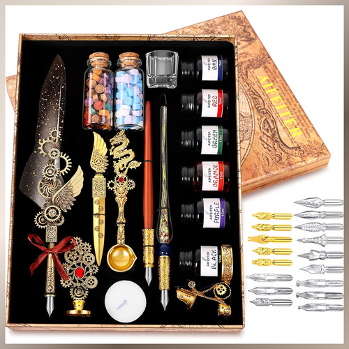 Schreibfeder tinte set - tinte,