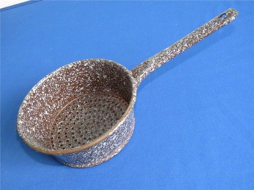 Emaille sieb stielsieb - emaille,
