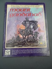 ICE 3110 MERP Mount Gundabad First Edition 1989 mit Karte / with map