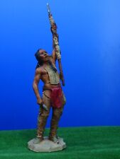 Castagna 1988 Wild West Indianer mit Speer oben Lendenschurz ca. 24 cm VF150