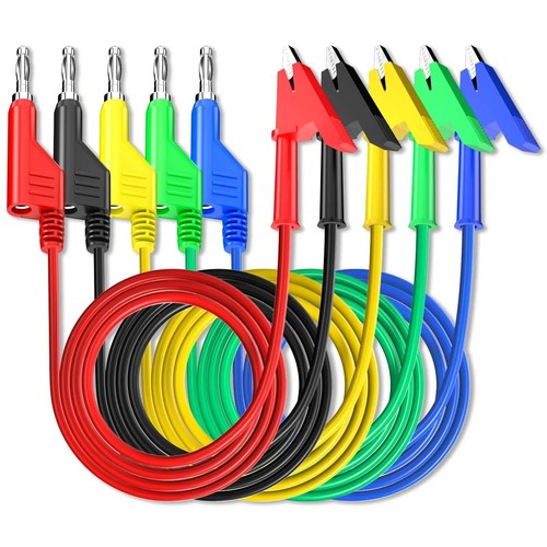 Bananenstecker messkabel set - bananenstecker,