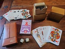 Alte Karten Spiele Im Etui