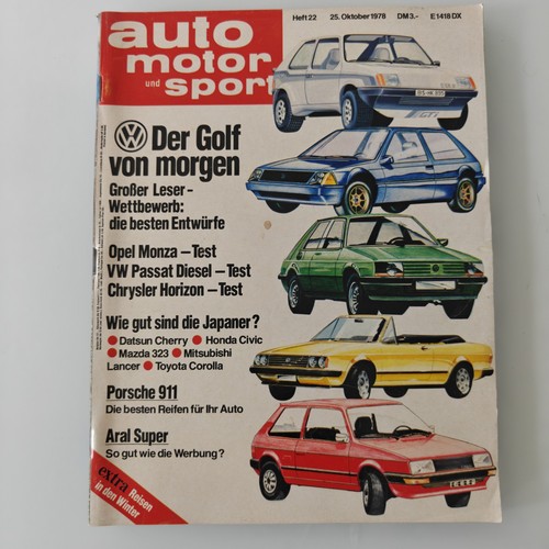 Auto motor und sport jahrgang - auto-motor,