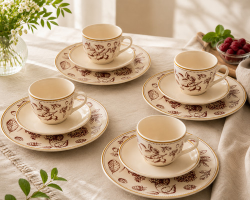 Kaffeeservice rubin garten - kaffeeservice,