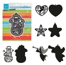 Stanzschablone Christmas