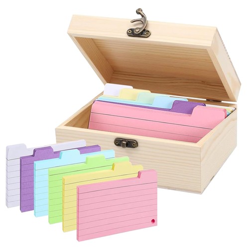 Karteikarten box mit 150 - a6,
