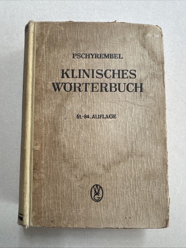Pschyrembel klinisches - pschyrembel,