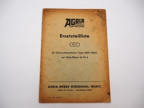 Orig agria 1600 1600l - orig.,