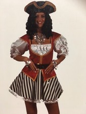 Piratenlady, Kleid Gr.M (40/42), 1xgetragen,