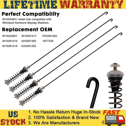 4pack washer suspension rods - washer,