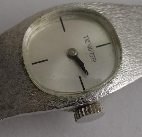 Damen armbanduhr 835er - damen, silber