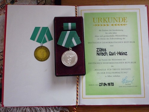 Verdienter medaille für - verdienter, "für